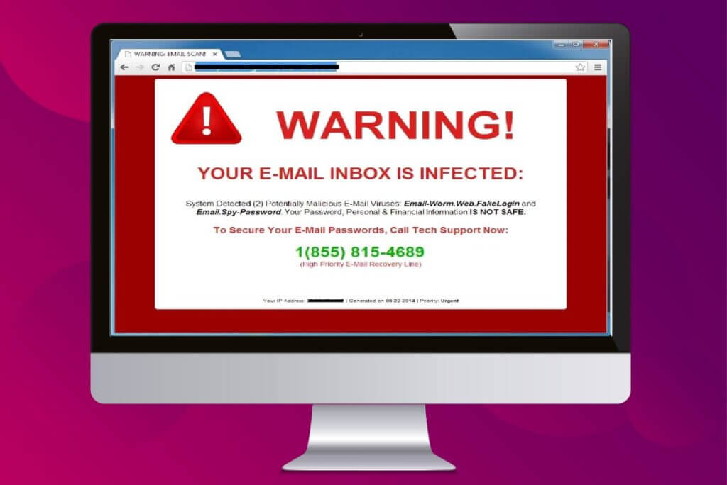 Google Security Warning Virus