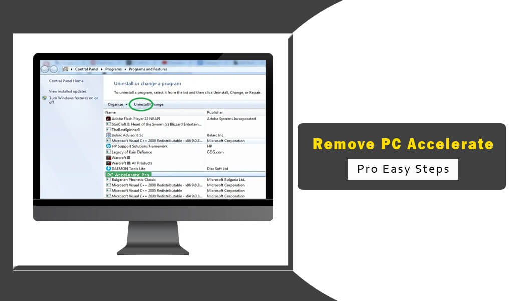 Remove PC Accelerate Pro